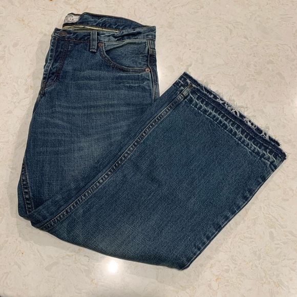 Free people wide leg jeans